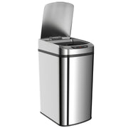 12L Motion Sensor Kitchen Bin with Touchless Opening and Steel Body, Silver AOSOM