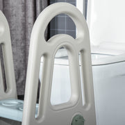 Blue and Grey Toddler Step Stool Ladder for Kitchen Sink Toilet and Potty Training Use