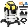 1200W Wet and Dry Vacuum Cleaner With Blower and Triple Filters for Home or Workshop Black AOSOM