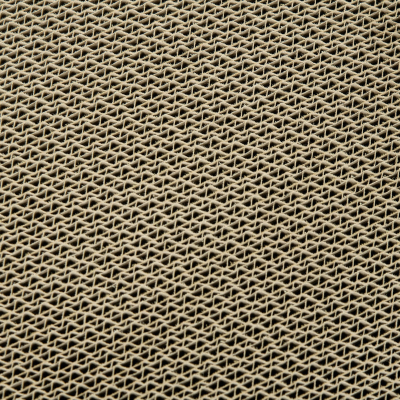 2 in 1 Cat Scratching Board and Cardboard House with Catnip for Indoor Play Grey