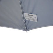 Blue 2.2M Fishing Umbrella Shelter with Side Panels and Carry Bag for Beach or Garden Shade