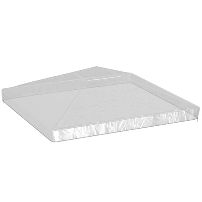 Gazebo Rain Cover Waterproof Shelter for 2 x 2 Metre Outdoor Use Clear Outsunny