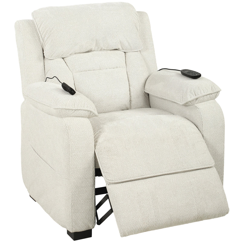 Electric Recliner Armchair with Massage and USB Charging for Relaxation at Home