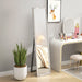 Glitter Frame Full Length Mirror Silver Elegant Home Decor by HOMCOM
