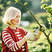 8 Inch Garden Pruning Shears with SK5 Blade for Precise Cutting and Safety Lock
