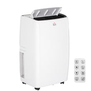 12000 BTU Portable Air Conditioner With Remote Control For Home Or Office Use White