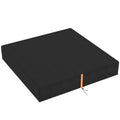 Sandpit Cover Waterproof Outdoor Protection for Clean and Dry Play Black AOSOM