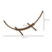 Brown 3.25m Wooden Hammock Stand Universal Fit for Garden and Camping by Outsunny