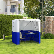 Dark Blue 2 x 2m Pop Up Gazebo with Accessories for Outdoor Events by Outsunny