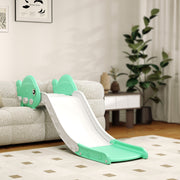 Kids Sofa Slide 130cm HDPE Toddler Slide for Sofa Bed Stairs Easy to Assemble Green by AIYAPLAY AOSOM