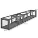 Extra Long Wooden Cat Tunnel 250cm With 8 Doors L Shape or Rectangle Outdoor Enclosure by PawHut