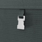 Dark Grey Temporary Garden Shed 179 x 120cm by Outsunny