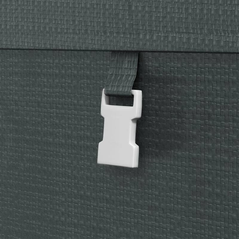 Dark Grey Temporary Garden Shed 179 x 120cm by Outsunny