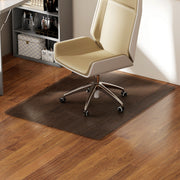 Non Slip Chair Mat for Hard Floors Protects Wood and Tile Ideal for Office Use Black