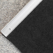 Folding Aluminium Wheelchair Ramp with Carry Handle for Mobility Access Support Silver AOSOM