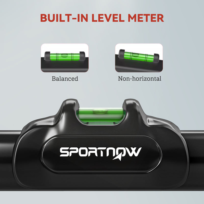SPORTNOW Pull Up Bar, for 92-120cm Doorways, No Screws, Maximum load 200kg AOSOM