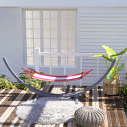 Grey 3.25m Wooden Hammock Stand Universal Fit for Garden Camping and Picnics by Outsunny