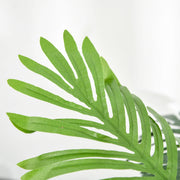 2 Pack 60cm Artificial Palm Trees with Nursery Pots for Indoor and Outdoor Use Green