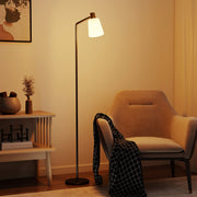 Modern Floor Lamp with Rotatable Head and Adjustable Colour Temperatures for Home, Black AOSOM