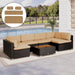 14 Piece Outdoor Cushion Set Beige Weather Resistant by Outsunny