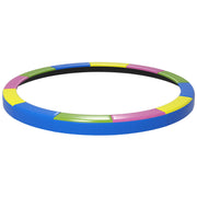 12FT Trampoline Spring Pad Waterproof UV Resistant Replacement Cover Multi-Coloured by SPORTNOW AOSOM