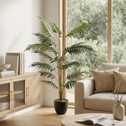 Artificial Fern Tree 120cm for Easy Low Maintenance Home or Office Greenery Green Homcom