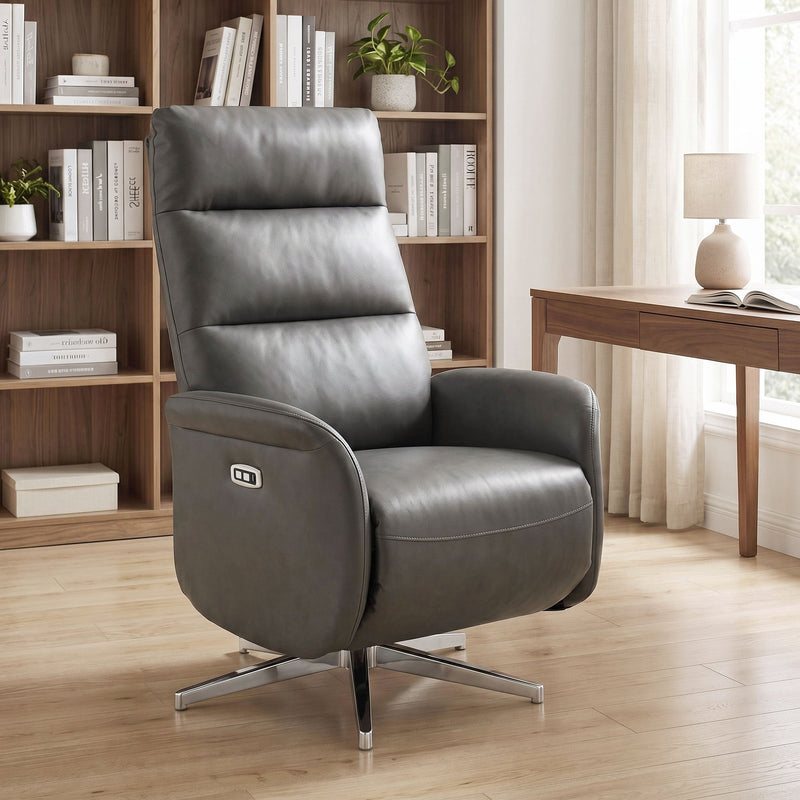 Electric Recliner Chair With Full-Body Support and USB Charging for Living Room Comfort