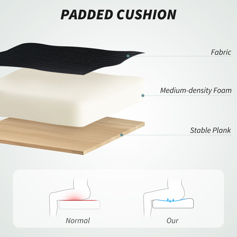 Black Ergonomic Mesh Swivel Office Chair With Lumbar Support and Flip-Up Armrests by HOMCOM