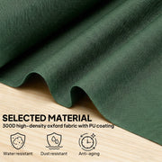 Egg Chair Cover for Outdoor Protection Waterproof Oxford Fabric with Zip Fastening Green Outsunny