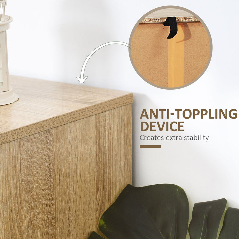 Zigzag 6-Drawer Chest of Drawers