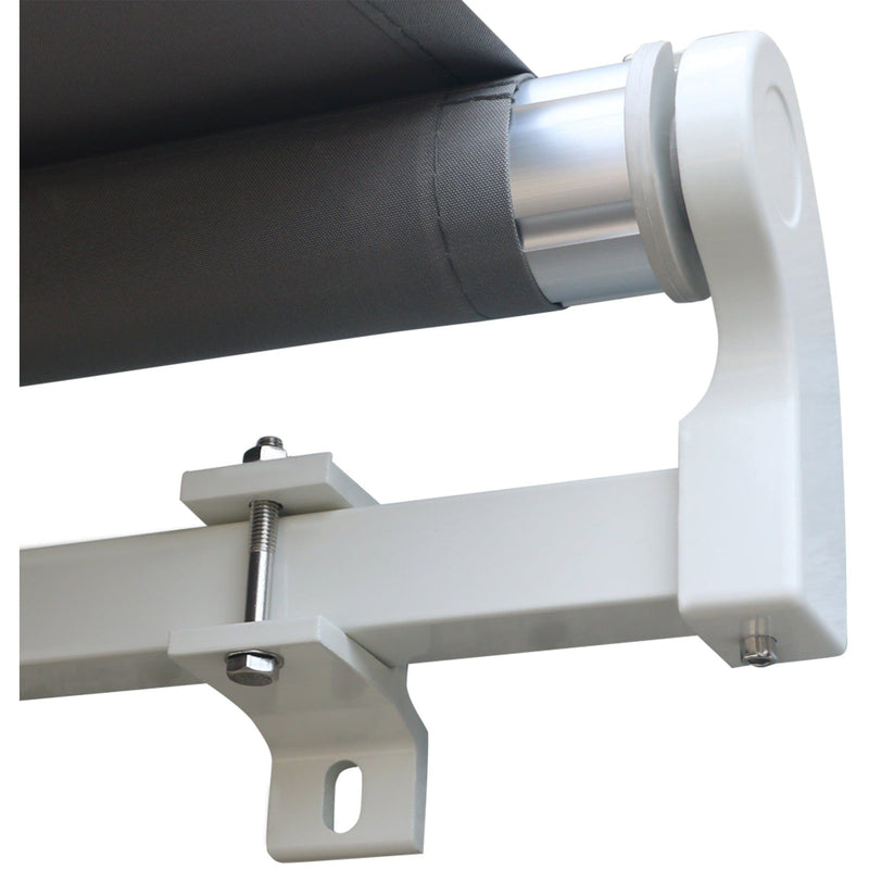 Manual Patio Awning - 4 x 3m Aluminium Retractable Sun Shade