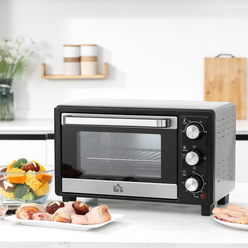 16L Mini Convection Oven - Grill, Timer, 1400W
