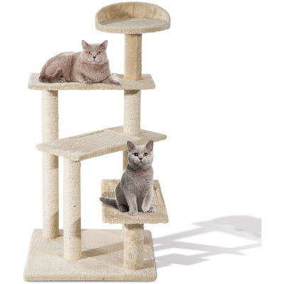 Cat Tree, Scratching Post, Climbing Tower, Activity Centre Pawhut