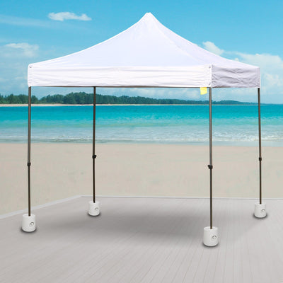 Leg Weights For Gazebo (4 Pack) White Outsunny