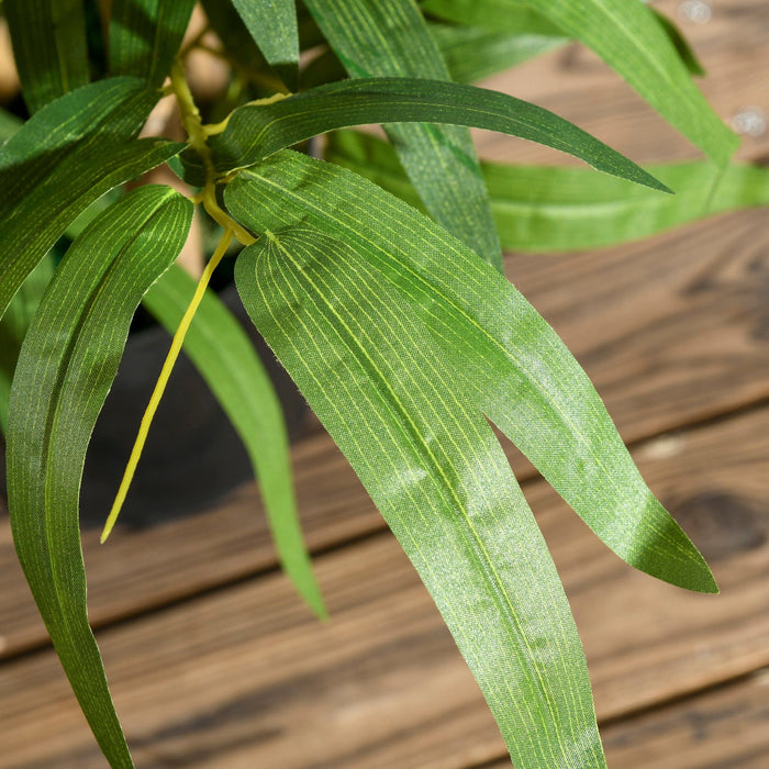 Artificial Bamboo Tree in Pot, Green