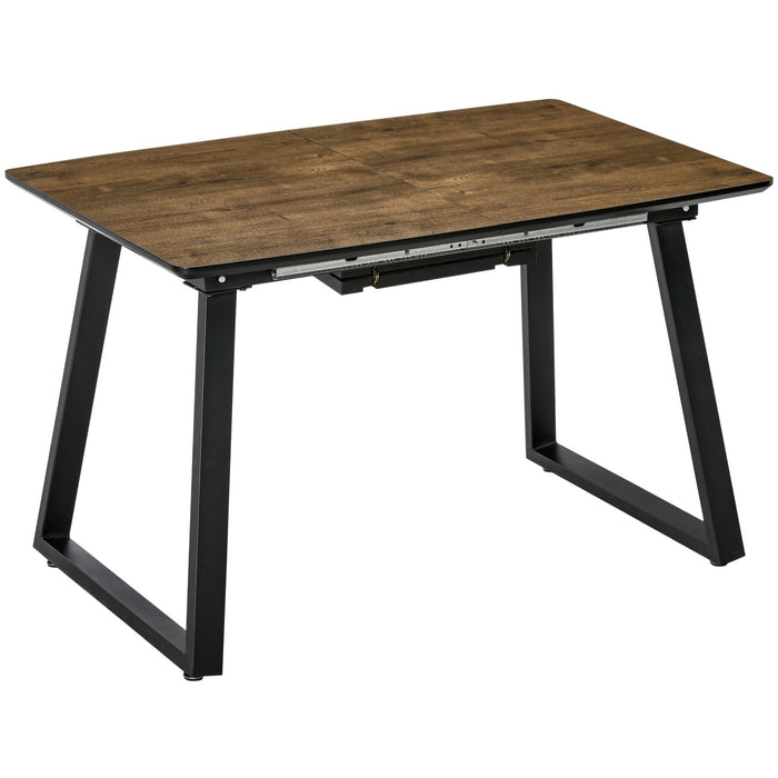 Rectangular Extendable Dining Table For 4-6 People