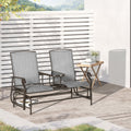 Garden Love Seat Outsunny