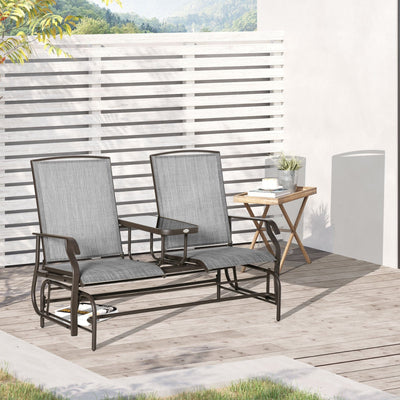 Garden Love Seat Outsunny