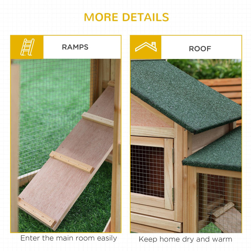 Deluxe Two Storey Rabbit Hutch