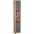 Tall Slim Bathroom Storage Unit Homcom