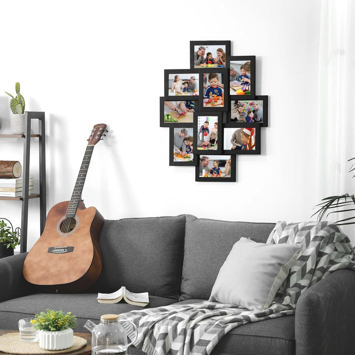 Songmics Picture Frame Sets For Wall Black