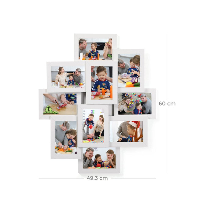 Songmics Picture Frame Sets For Wall White