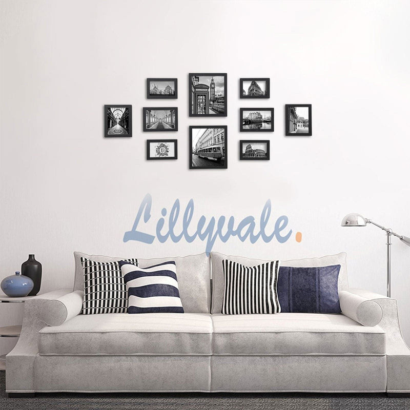 Songmics Black Picture Frames Set For Wall