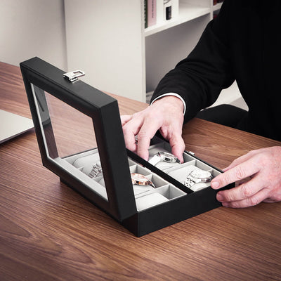 Watch Box For 10 Watches by Songmics Songmics