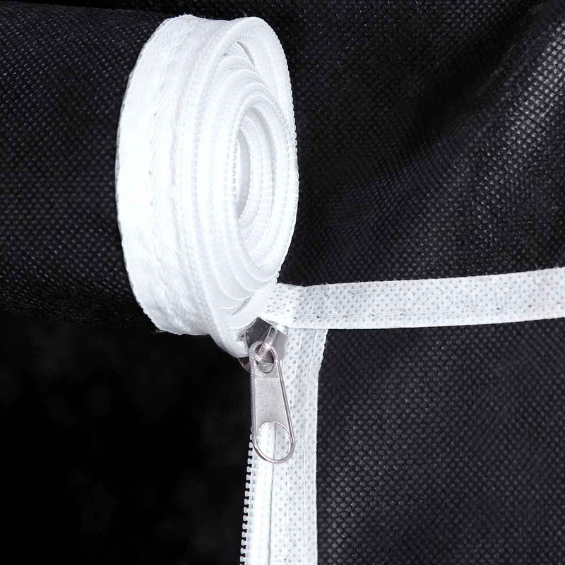 Covered Shoe Storage, Black 10 Tier