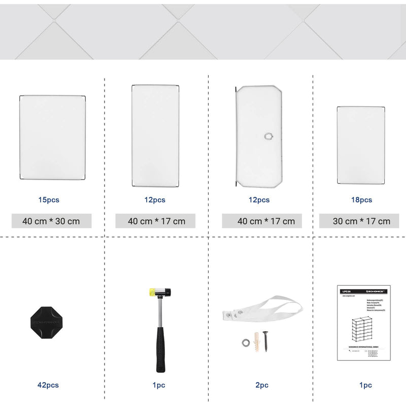 Songmics Plastic Modular Storage Unit, 12 Compartment