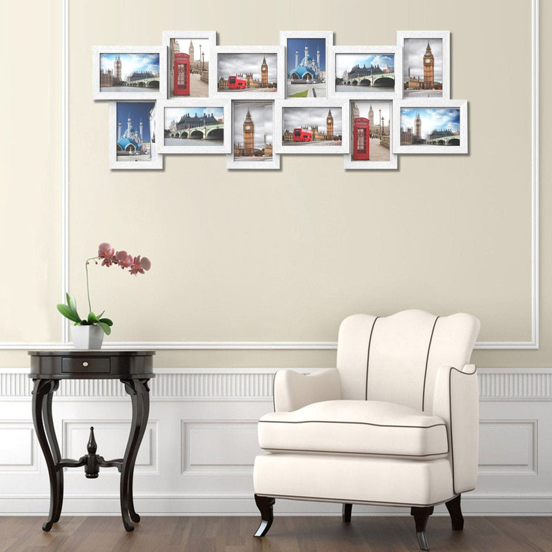 Wooden Photo Frames Collage Wood Songmics