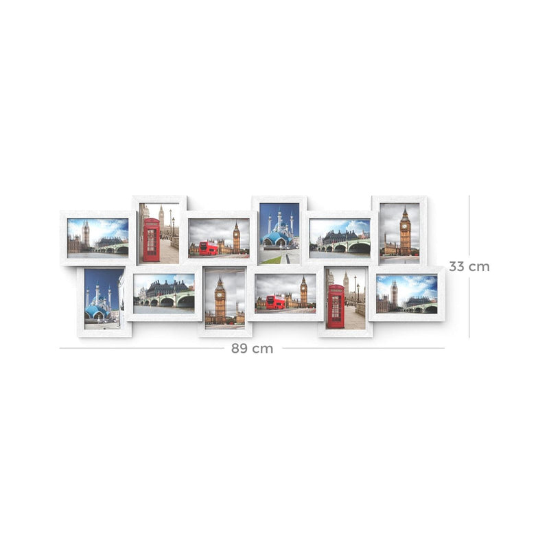 Wooden Photo Frames Collage Wood Songmics