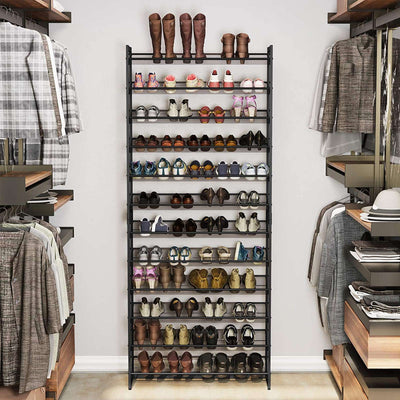 Songmics Stackable Shoe Rack, 12-Tier Songmics