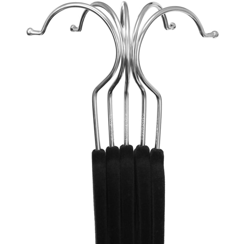 Velvet Hangers for Trousers (12-Pack) Songmics